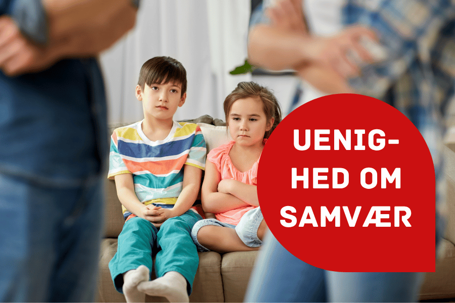 Uenighed om samvær